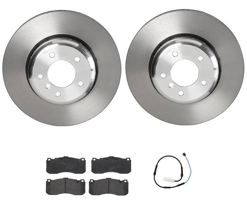 BMW Brembo Brake Kit - Pads and Rotors Front (338mm) (Low-Met) 34356794285 - Brembo 3022592KIT